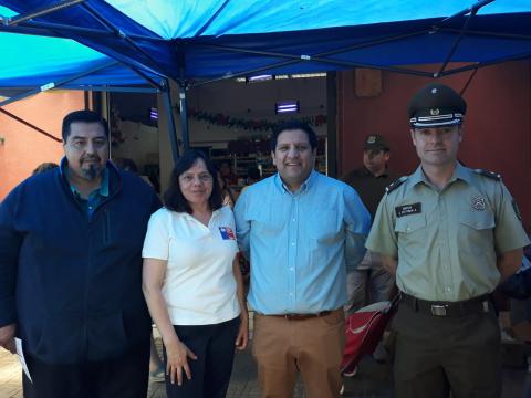 feria seguridad pública Maule
